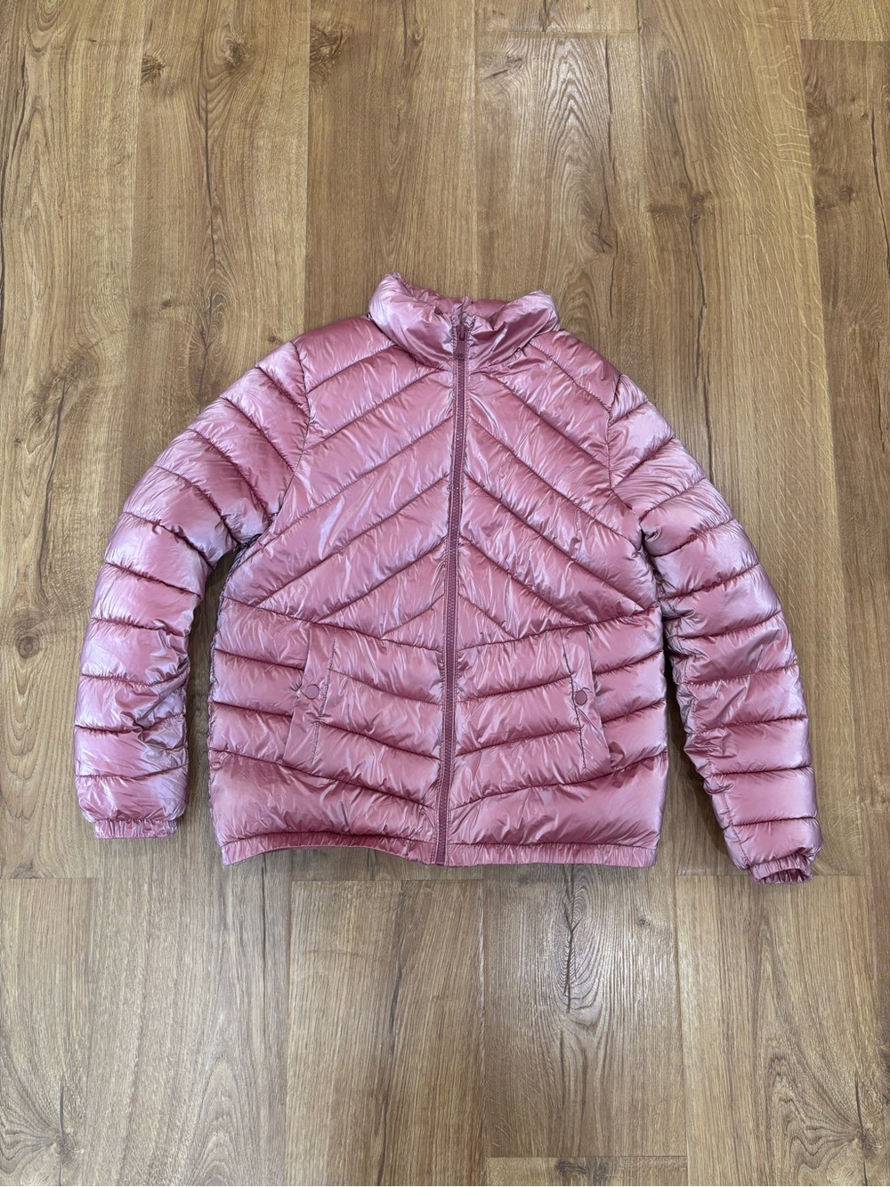 Zara Kids Liquid Shine Puffer Jacket